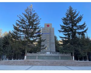 2025年10月09日武警青海某机动支队国产T3DGIS三维数字沙盘交付，瞻仰西宁市烈士陵园！