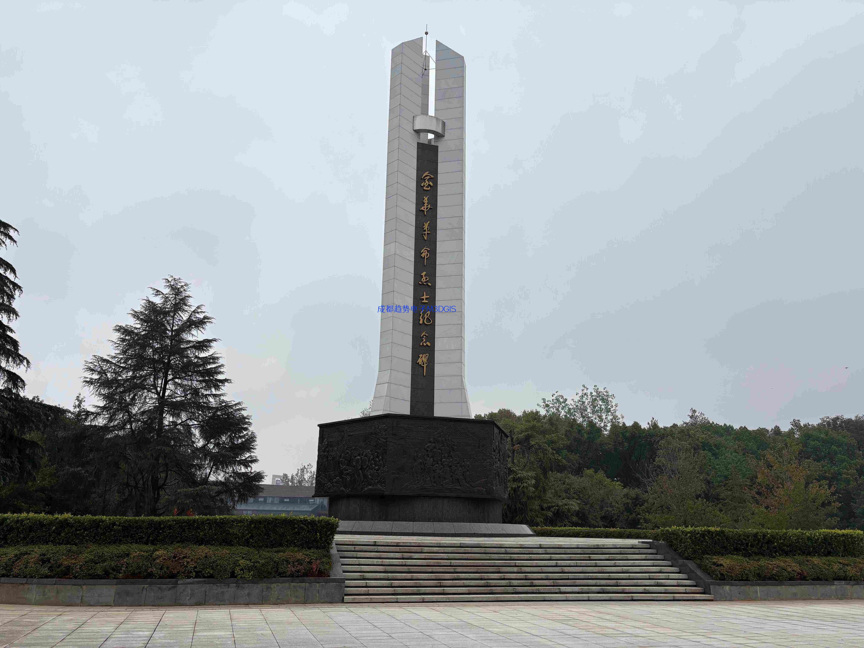 2025.11.10浙江省金华某部队国产三维数字沙盘交付，瞻仰金华市革命烈士陵园！